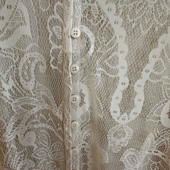 NWT TORRID Ivory lace dress. - Picture 3 of 3